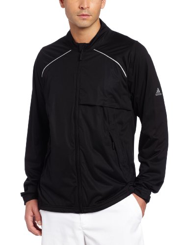 adidas Golf Men's Climaproof Storm Soft Shell Jacket, Black, X-Large