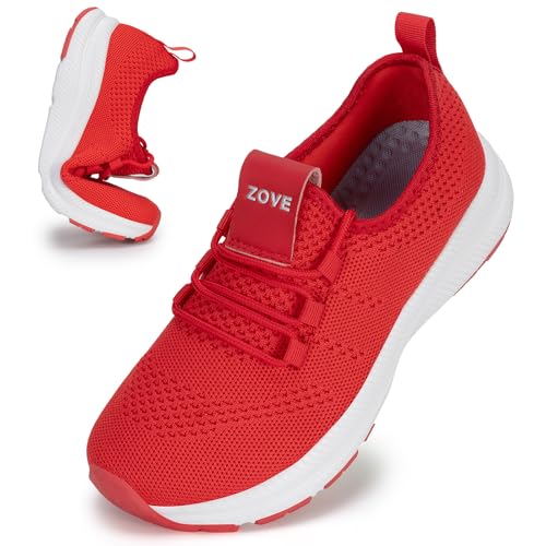 Image of ZOVE Wide Toe Box Shoes Women Extra Wide Width Sneakers Ultra Light Road Running Shoes Non-Slip Tennis Sneakers Breathable Walking Athletic