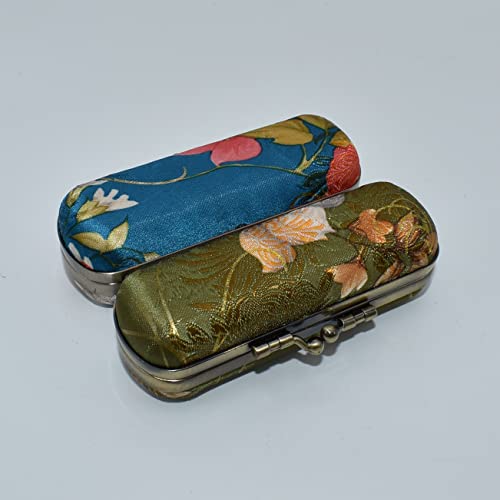 Bcqli Give The Gift Of Glamour Retro Lipstick Case - Velvet Lined For Walking With Ease - Set Of 2 Makeup Cases For Women #TOP7