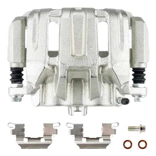 Image of KAX Disc Brake Caliper Assembly Fit for Honda 2007-2016 CR-V, 2005-2010 Odyssey, 2012-2015 Crosstour, 2010-2011 Accord Crosstour, Acura 2007-2012 RDX, Front Right Passenger Side