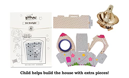 Lalaloopsy Puppe Dot Starlight mit Haustier "Bird" - 33 cm Astronautenpuppe mit glänzendem blauem Outfit & Schuhen, in wiederverwendbarem Haus-Spielset für Kinder ab 3 Jahren - Exklusiv bei Amazon – Bild 5