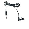Black ME2 Lapel Lavalier Microphone for Sennheiser G2 G3 G4 MKE2 Clip-On Wireless Microphones System OEM #2