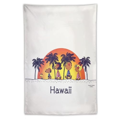 ポスター ピーナッツ スヌーピー ハワイ (8) タペストリー ポスター 印刷 壁アート モダン ホーム装飾 誕生日ギフト すぐに掛けられます40"x60"