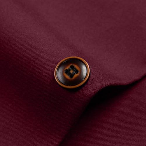 Men's Chinese Tunic Suit Stand Collar Business Sport Coats Slim Fit Button Blazer Jackets ，Mandarin Collar2