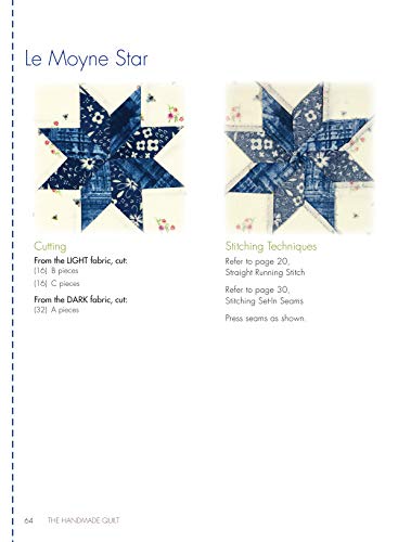 The Handmade Quilt: A Complete Skill-Building Sampler (Landauer) 21 Blocks, 1 Heirloom-Quality Quilt; Discover the Joy & Serenity of Slow Stitching, Hand Piecing, & Hand Quilting (Scrap Your Stash) - Image 6
