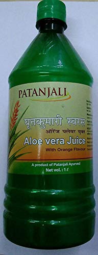 Image of VADMANS Patanjali Aloevera Juice 1ltr - 2 Bottle