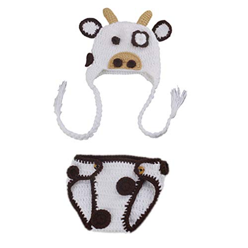 2Pcs Newborn Baby Costume Lovely Adorable Hat Pants Photo Props Baby Outfits for Party Photography Photo Shoot