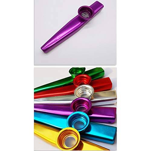 DITIAO Kazoos en métal pour enfants, guitare, ukulélé, violon, piano clavier, kazoo crée un son rauque similaire au… - Les Beatles, Paul McCartney, John Lennon, RIngo Starr, George Harrison DITIAO Kazoos en métal pour enfants, guitare, ukulélé, violon, piano clavier, kazoo crée un son rauque similaire au… – Image 4