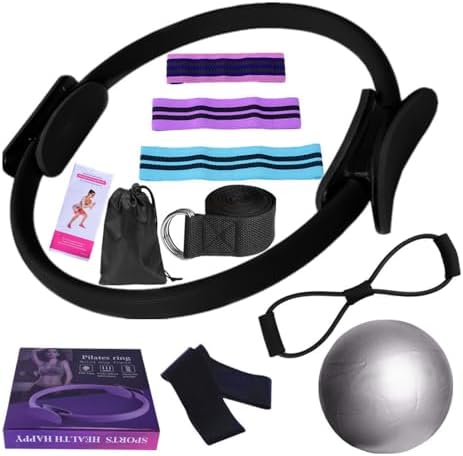 11 Artículos Kit Pilates, Pilates Accesorios, Equipo De Yoga, par...