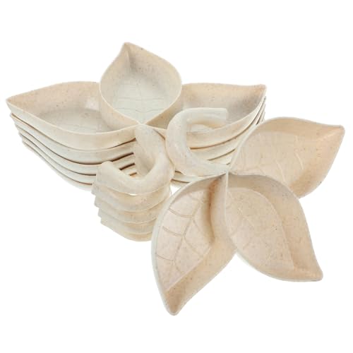 NAMOARLY Dipping Sauce Containers 6pcs Sauce Storage Discs for Dipping Condiment Bowls