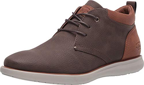 G.H. Bass & Co. Mens Benton Tumbled WX Casual Sneaker Boot, Brown/Tan, 8 M