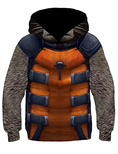 Skycos Unisex Guardians Peter Quil 3D Printed Hoodie Sweatshirt Adult GOTG3 Rocket Groot Cosplay Galaxy Lord Costume Hoodies (as1, alpha, l, regular, regular, Color5)