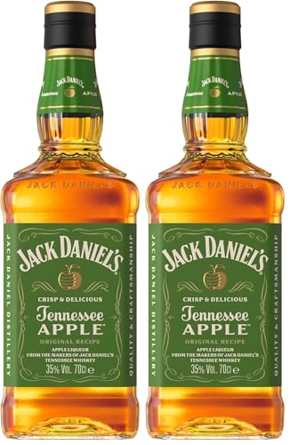 Jack Daniel's Whisky Tenessee Apple, 700ml (Lot de 2)