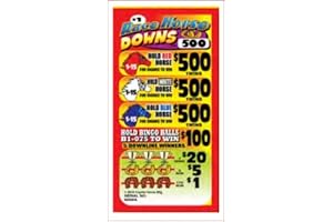500 " RACEHORSE DOWNS 500" PULL TABS