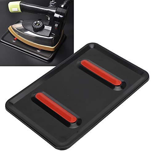 Alomejor Tabla de aislamiento térmico de hierro duradera y práctica, accesorios para todas las planchas de vapor de botellas colgantes, 2 placas de aislamiento térmico para uso doméstico