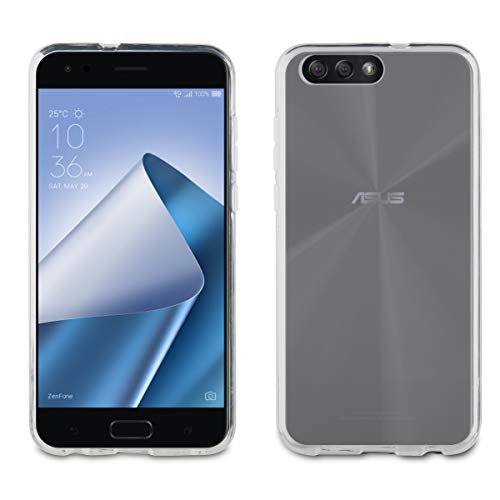 Muvit MUCRS0108 - Funda Crystal Soft para ASUS Zenfone 4 de 5.5' (ZE554KL), Transparente