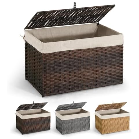 CAPHAUS Handwoven Laundry Basket Cover