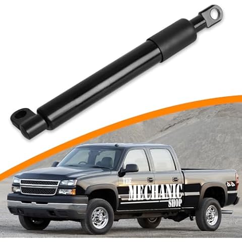 The Mechanic Shop TMS Truck Tailgate Assist Accessories Compatible with 1999-2006 Chevy Silverado and GMC Sierra 1500 2500 3500 and 2007 Classic Tailgate Damping Strut Accessories Cover