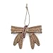 Produktbild Riviera Maison - Christbaumschmuck - Schleife - Jacky Bow - Rustic Rattan - 10 x 13 cm - Größe S