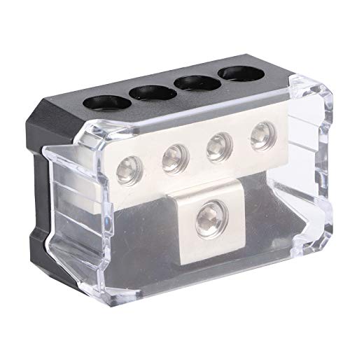 Bloque DE DISTRIBUCIÓN DE ENERGÍA 1 VAYO 4 out Audio Audio DE Audio Estereo AMP Split Box de conexión para vehículos