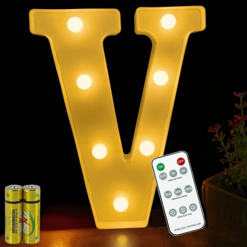 La lampe à lettre lumineuse