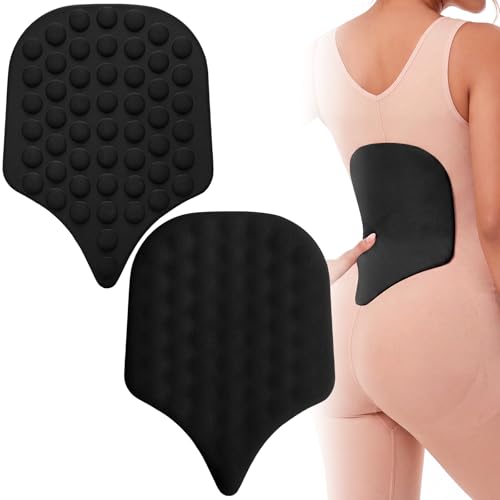 Outus Back Lipo Foam Compression Board Backboard with Bubble Massage Soft Foam Back Compression Pad(Black)
