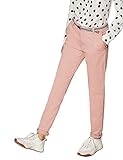 Chino ESPRIT Damen 999EE1B800 Hose, Rosa (Old Pink 680), W34/L32(Herstellergröße: 34/32)