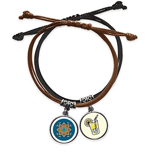 Bracelet style Maroc en cuir résistant qui s'ajuste à tous les poignets