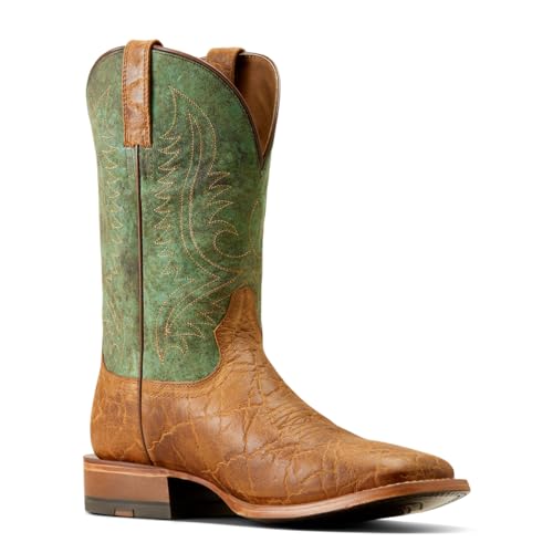ARIAT Men's Circuit Paxton Cowboy Boot, Mountain Forest/Brass, 8.5