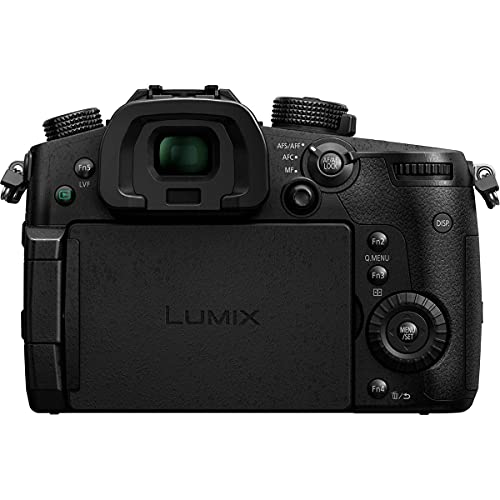 Panasonic LUMIX GH5 4K Digital Camera, 20.3 Megapixel Mirrorless Camera with Digital Live MOS Sensor, 5-Axis Dual I.S. 2.0, 4K 4:2:2 10-Bit Video, Full-Size HDMI Out, 3.2-Inch LCD, DC-GH5 (Black)