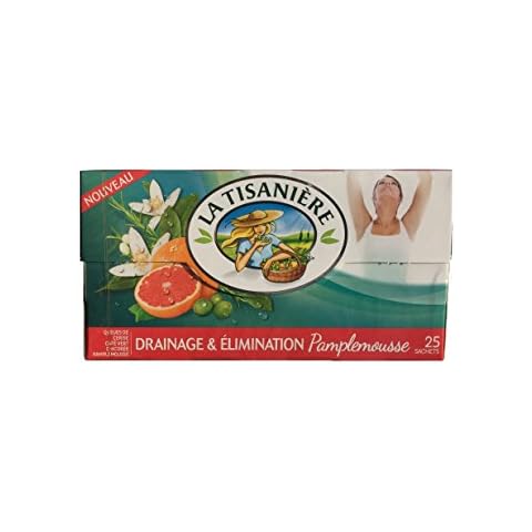La Tisaniere French Tisane - 25 Counts (Drainage & Elimination with Grapefruit) Cover