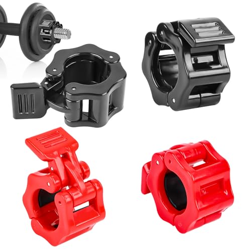 4 Stück Hantelverschlüsse 30mm Hantel Stangen Schnellverschluss...