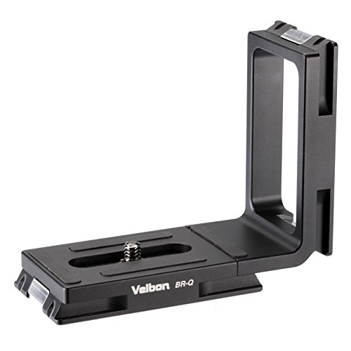 Velbon 391032 BR-Q Tripod Accessory Vertical Bracket for SLR Aluminum