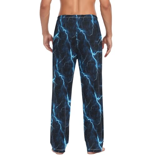Cool Lightning Men’s Pajama Bottoms Comfortable Relax Fit Lounge Pants2