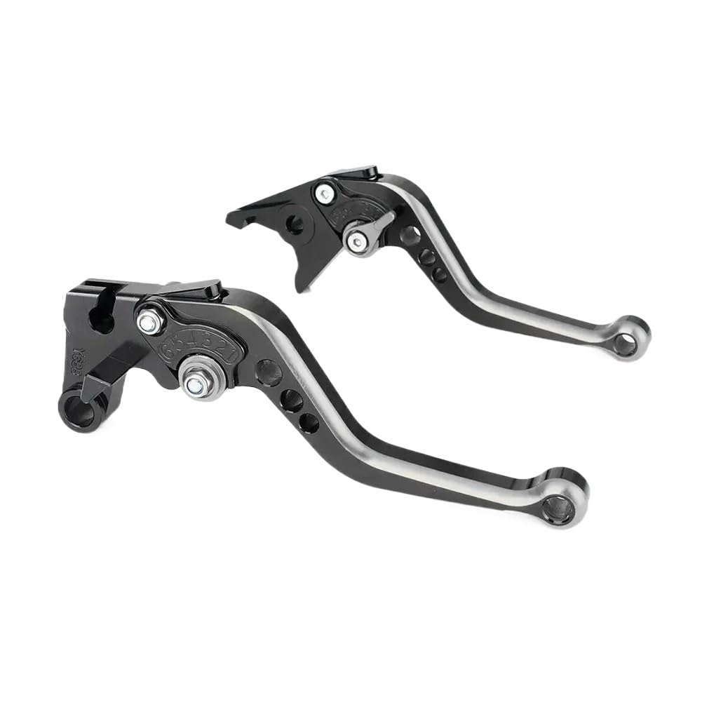 Nhgfdfs Black Titanium Motorcycle Clutch Brake Lever Short Motorcycle 7/8" 22Mm Adjustable Brake Clutch Levers For Ya&Maha Yzf R1/R6 Fz1 R6s
