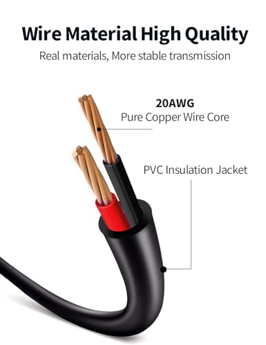 Tonton 21W 5M DC Extension Cable, Compatible with Google Nest WiFi AC2200 Router 2nd Gen, Google Nest Home Hub - Image 3