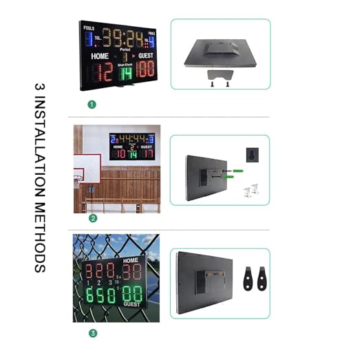 Tableau électronique avec télécommande pour arbitrage tennis de table
