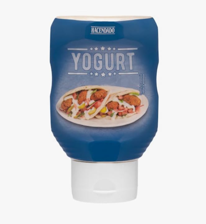 Salsa Allo Yogurt, Senza Glutine, 300 g, Condimento per Insalate e Piatti. Confezione da 3