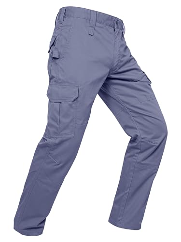 WORKWEYA FR Pants for Men 7.5oz 100% Cotton FR Pants Multi-Pocket FR Pant NFPA2112/CAT2