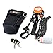 SuperHandy Chain Hoist Come Along 1/2 TON 1100 LBS Capacity 5FT Lift 2 Heavy Duty Hooks Commercial Grade Steel for Lifting Pulling Construction Building Garages Warehouse Automotive Machinery