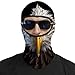 Bald Eagle American Flag Ski Mask Balaclava Full Face Mask for Men Fashionable Breathable Face Cover Soft Summer Windproof Hood for Bicycle Driving Mountain Climbing