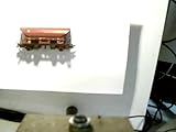  brauner Schuttgutwagon 2a der Deutschen Bahn,