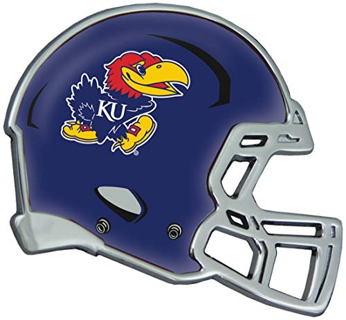 Emblème auto Kansas Jayhawks casque 3D résistant aux intempéries