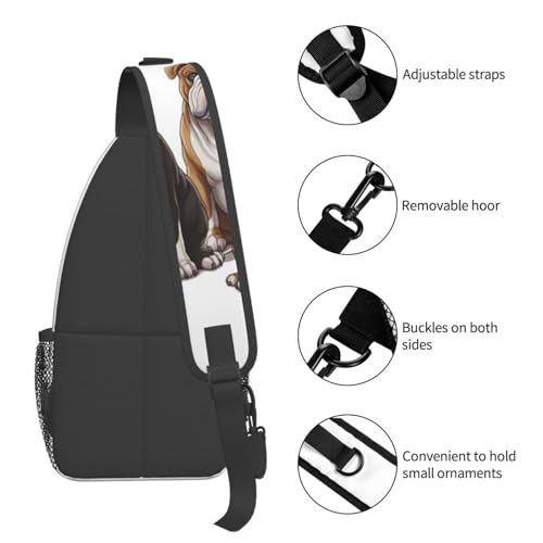 Bolso cruzado para hombre tipo bandolera negro miniatura 5
