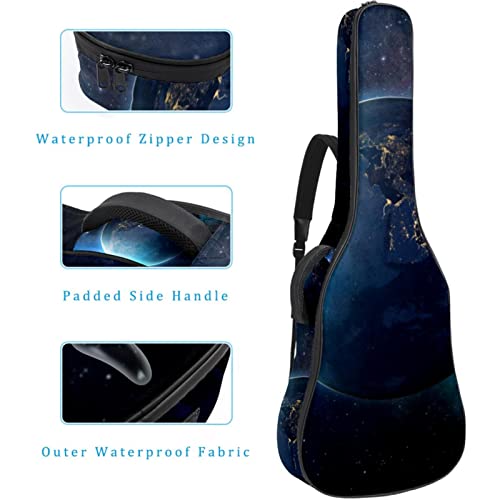 Housse pour guitare acoustique – Motif feuilles tropicales – 1 cm d’épaisseur – Imperméable – 101,6 cm, 104,1 cm, 106,7… - Les Beatles, Paul McCartney, John Lennon, RIngo Starr, George Harrison Housse pour guitare acoustique - Motif feuilles tropicales - 1 cm d'épaisseur - Imperméable - 101,6 cm, 104,1 cm, 106,7… – Image 5