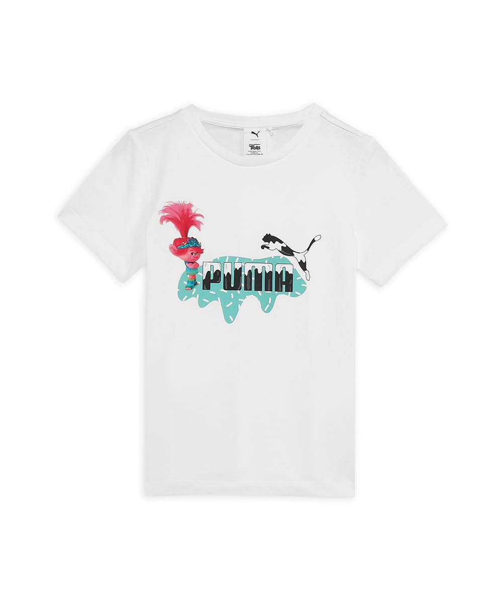 PUMA X TROLLS Tee Polo Tişört Üniseks Çocuk