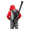 Wantalis Skiback per Zaino Portasci Adulto Unisex, Nero, Universale