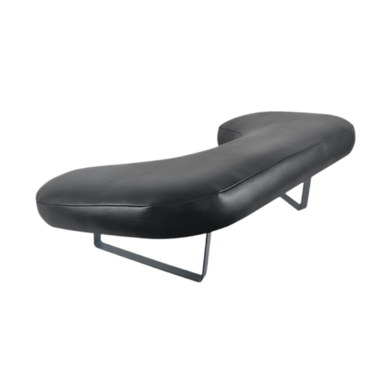 Almohada de Mano para Uñas Cojín de Apoyo para Manicura Reposamanos Ergonómico Tapete Fácil de Limpiar Material Adecuado para Estudio Uso Dia, Negro