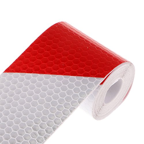 Preisvergleich Produktbild perfk Reflektierendes Klebeband Signalband Warnband Absperrband für Fahrzeug Flugzeug und Boots