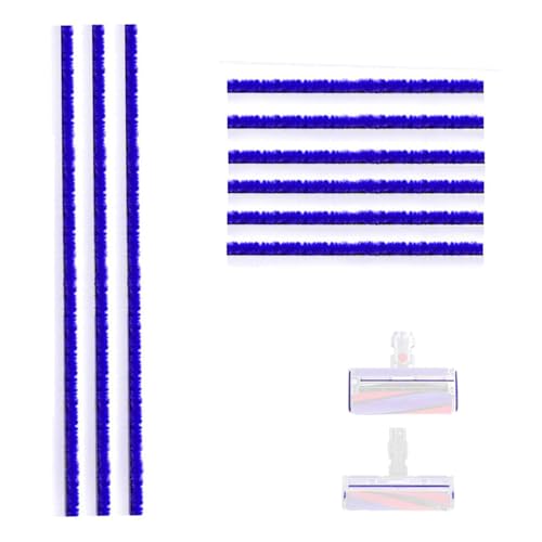9 tiras de felpa suave para Dyson V6 V7 V8 V10 V12 V15 DC58 DC59 DC62 DC72 DC74 cabezales de limpieza de aspiradoras